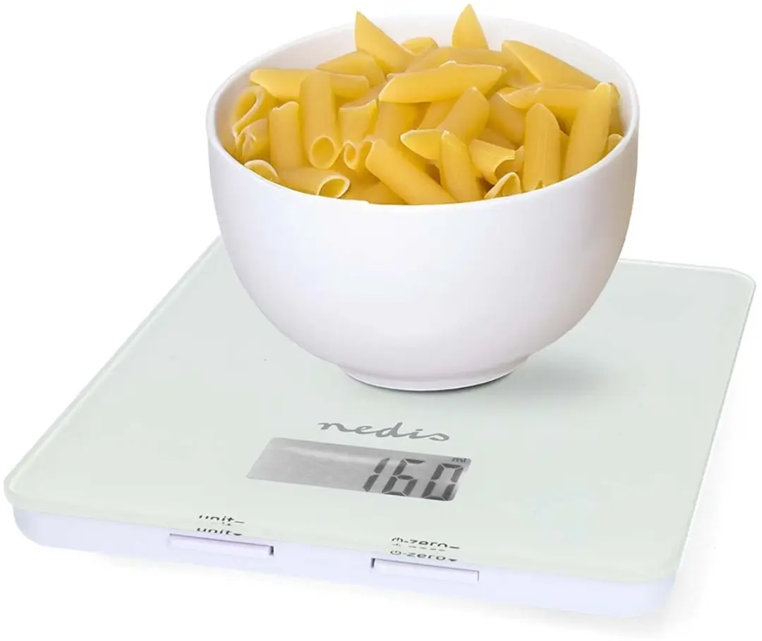 Nedis SmartLife KASC800WTW Keukenweegschaal - Voedingsanalyse - Wit - afbeelding 5 van 6