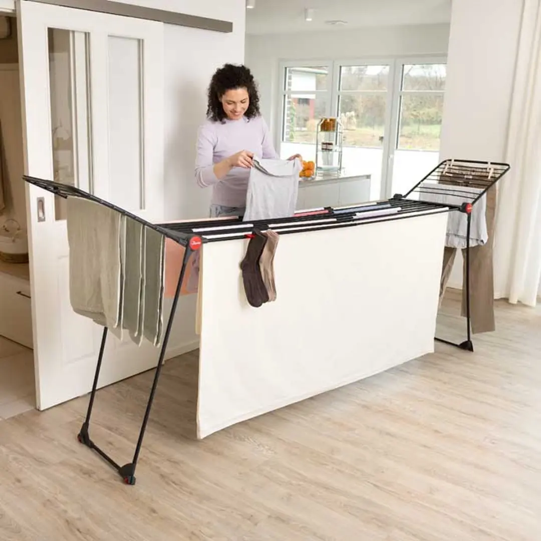 Vileda Infinity Flex Ultimate Droogrek 30m - Zwart