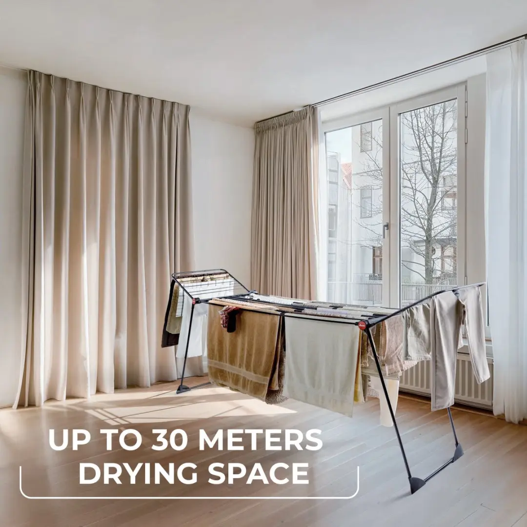 Vileda Infinity Flex Ultimate Droogrek 30m - Zwart - afbeelding 6 van 6