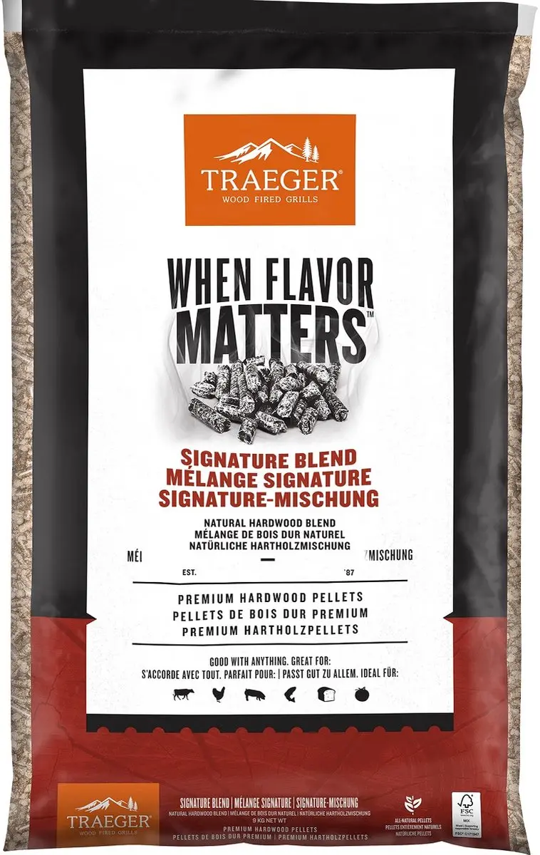 Traeger FSC Signature Blend Pellets PEL425