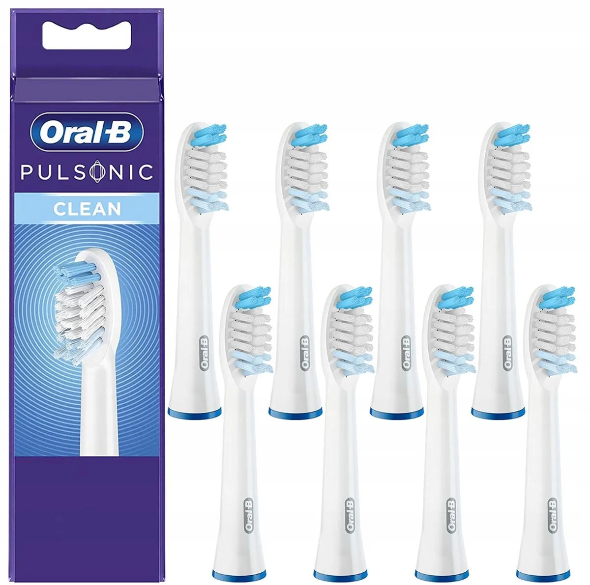 8x Oral-B Pulsonic Sonische Opzetborstels - Zachte Reiniging