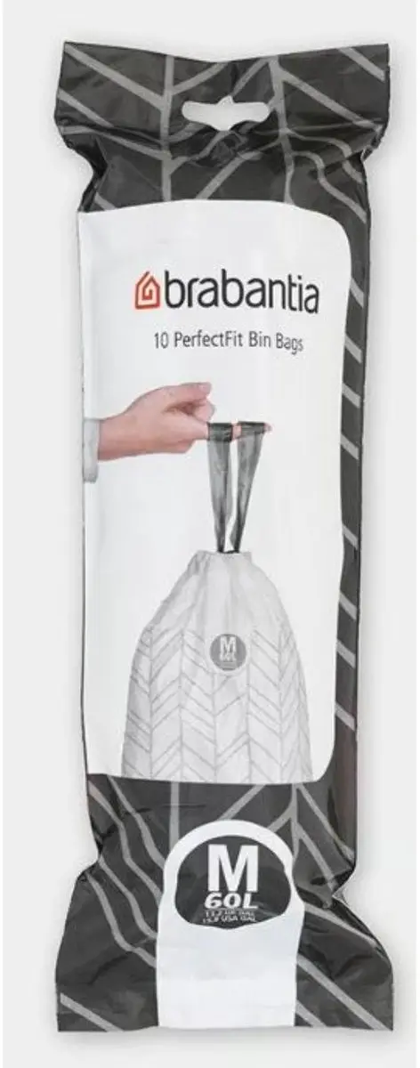 Brabantia PerfectFit Afvalzakken 60L - 10 Stuks