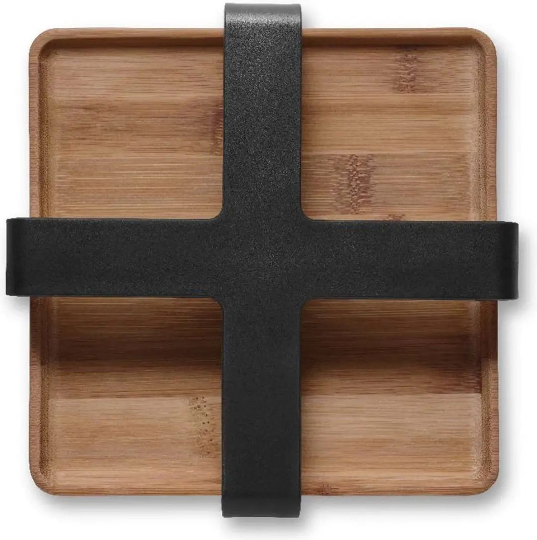Eva Solo Nordic Kitchen Servethouder Bamboe - Zwart - afbeelding 6 van 6