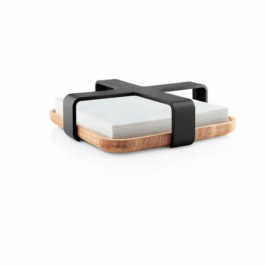 Eva Solo Nordic Kitchen Servethouder Bamboe - Zwart