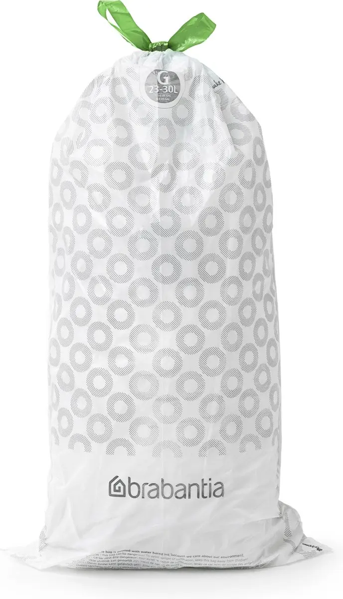 Brabantia PerfectFit Vuilniszakken - 23/30 l - Code G - 40 stuks
