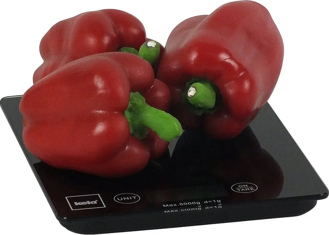Kela Digitale Keukenweegschaal 4025457157417 - 5kg - Zwart