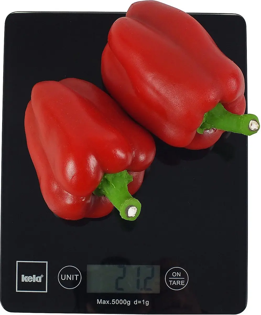 Kela Digitale Keukenweegschaal 4025457157417 - 5kg - Zwart - afbeelding 6 van 6