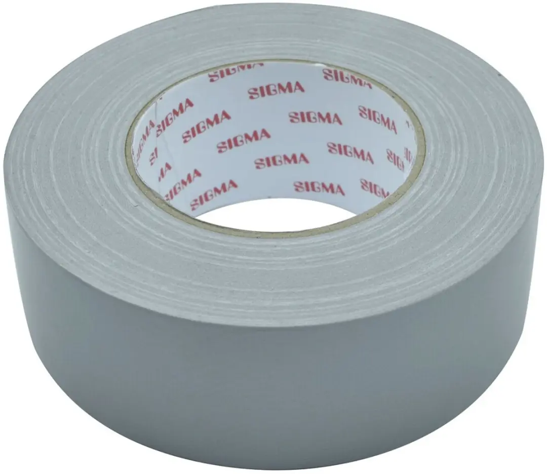 Sigma Duck Tape 50mm x 50m - Grijs - 2 Stuks