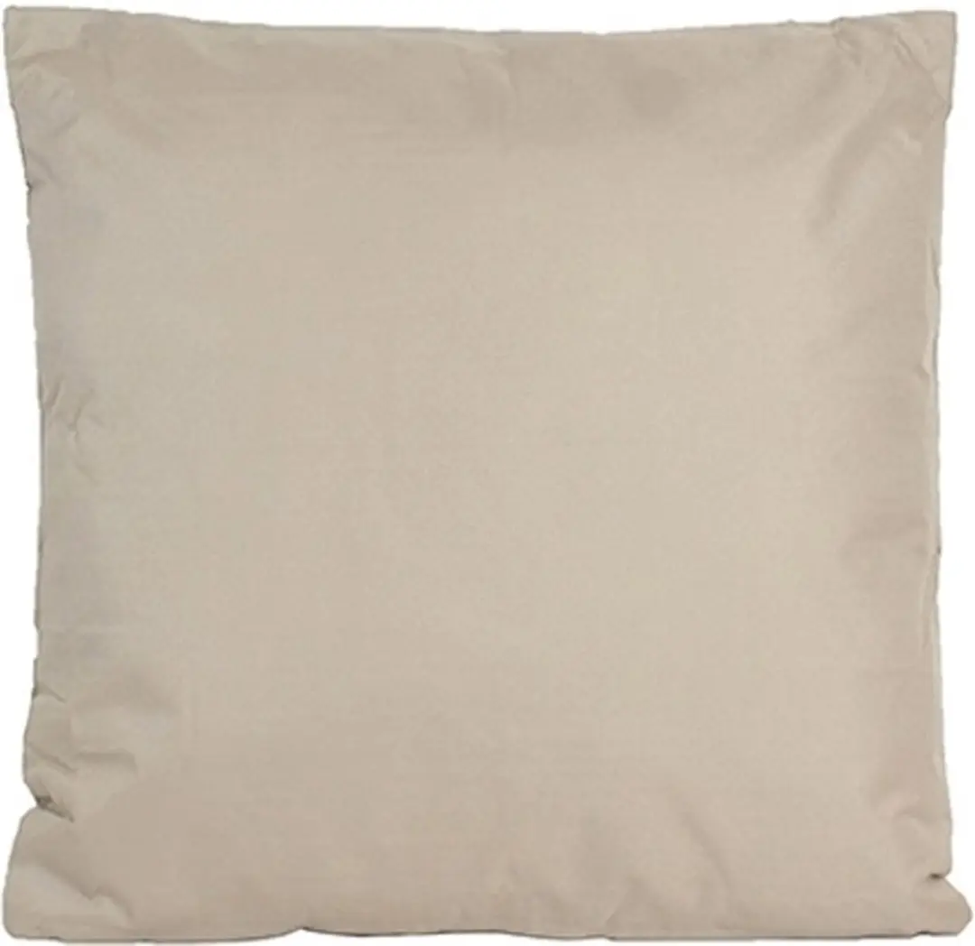 Anna's Collection Buitenkussen 2x Taupe - 60x60cm