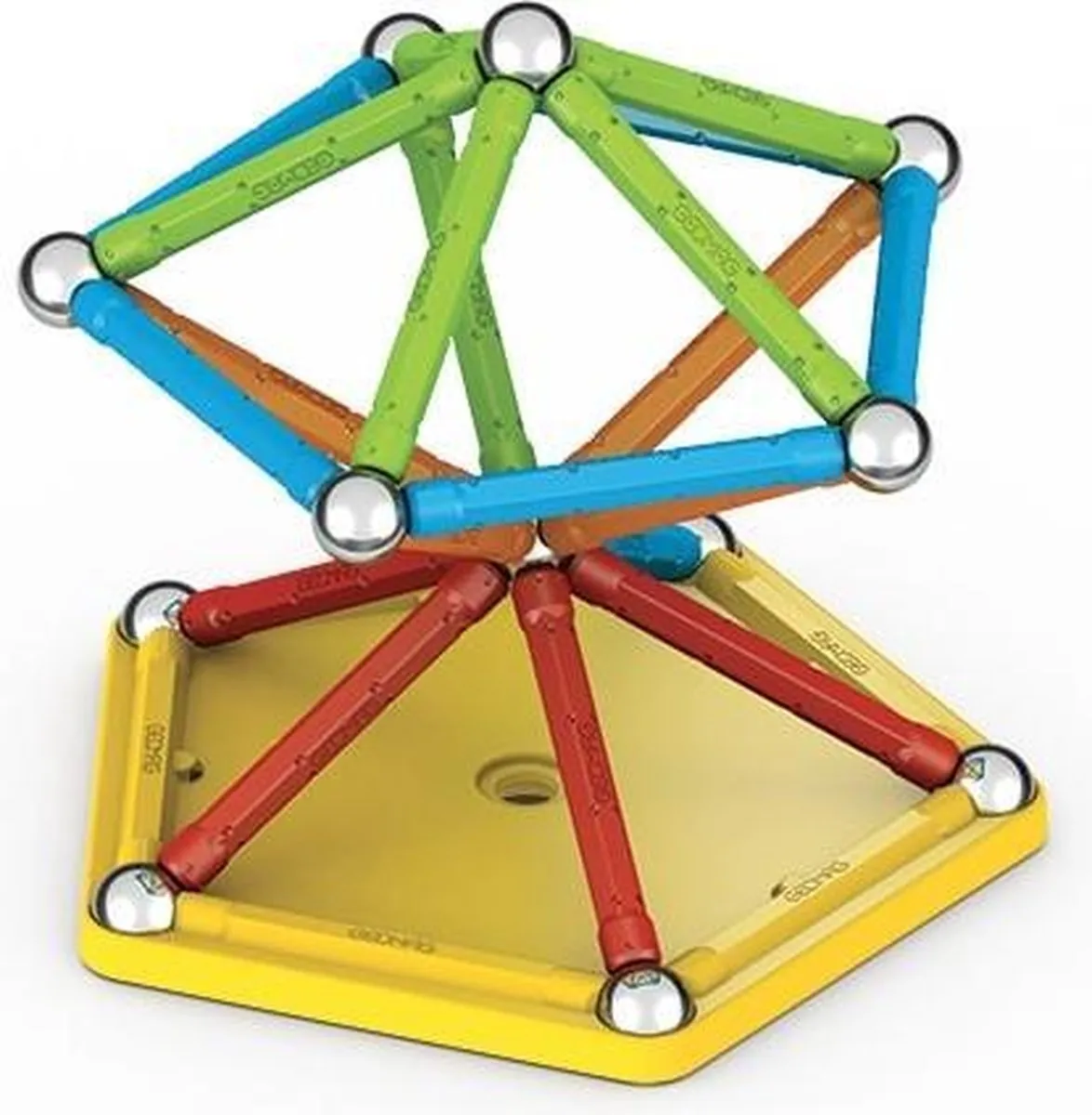 Geomag MagiCube Magnetische Blokken 42-delig - Multi - afbeelding 4 van 6
