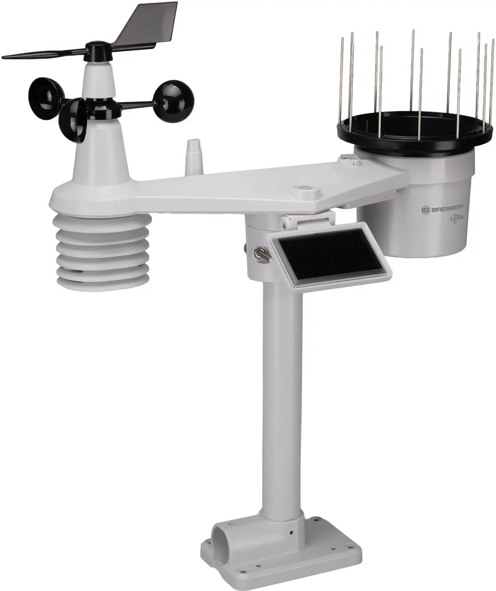 Bresser 7-in-1 LoRa Weerstation - Professioneel - Zwart