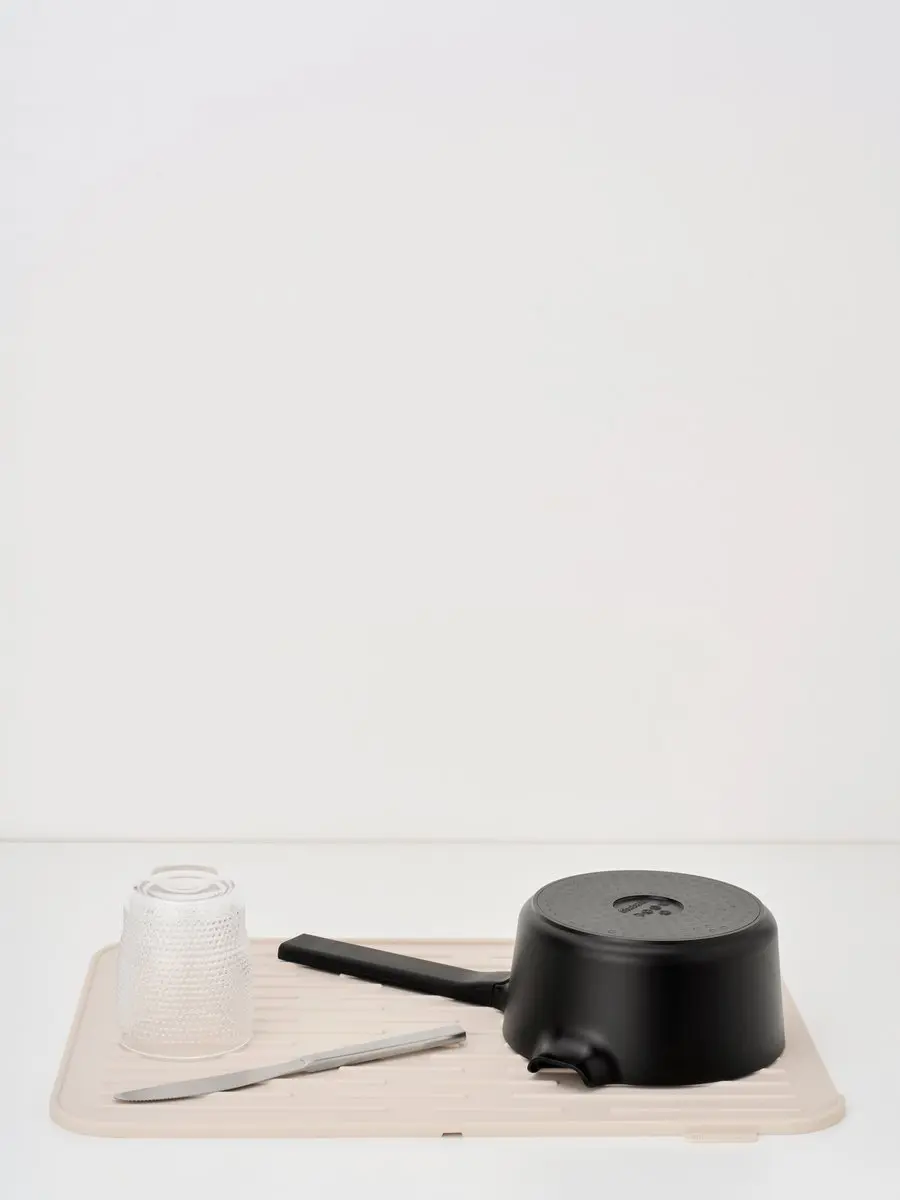 Brabantia SinkSide Siliconen Afdruipmat 44x32cm - Soft Beige
