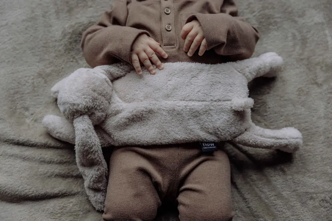 Flow Amsterdam Milo Konijn Warmteknuffel - Blush