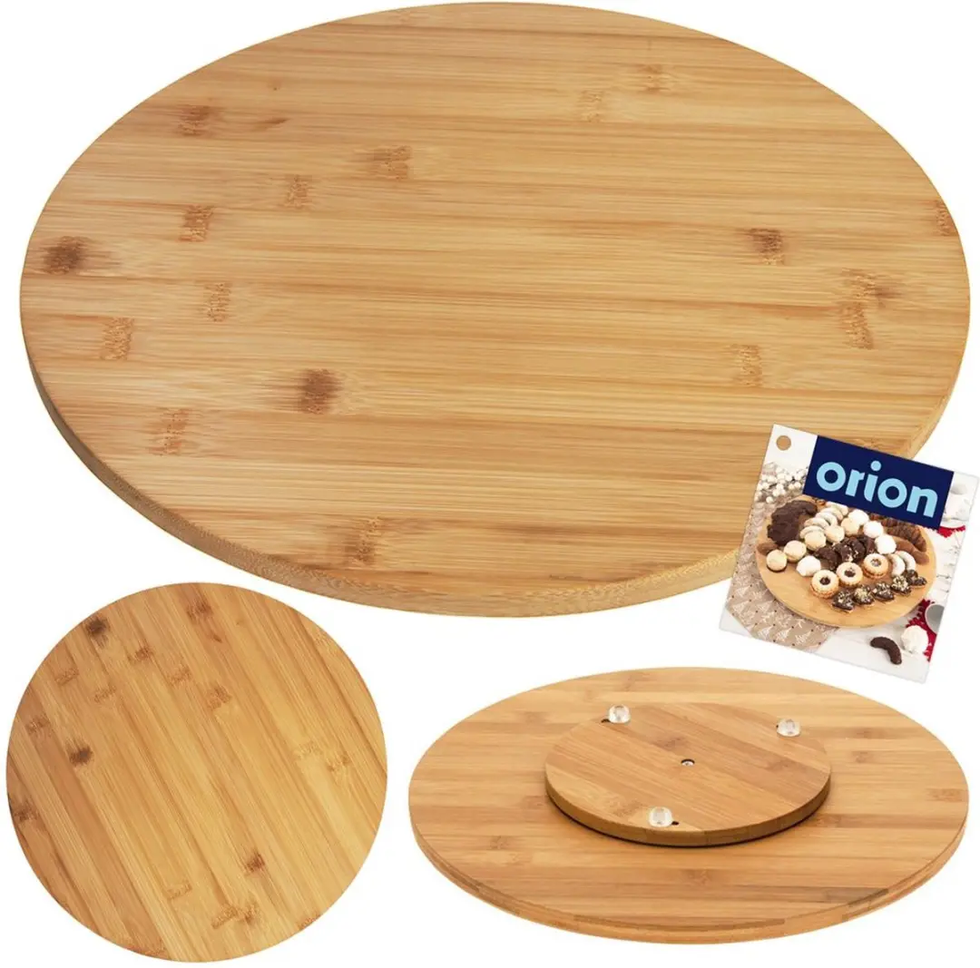 Orion Draaibare Bamboe Serveerplank 35cm - Bruin