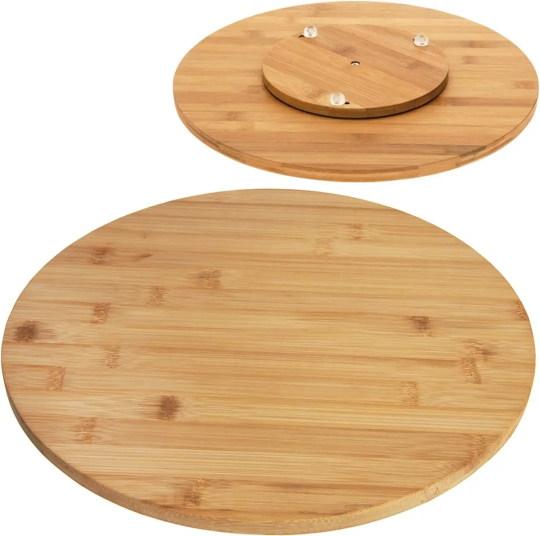 Orion Draaibare Bamboe Serveerplank 35cm - Bruin