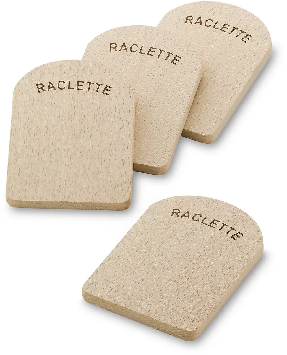 Kela Baar Racletteplankjes Set - 4 Stuks - Hout