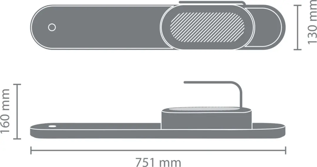 Brabantia SinkStyle Gootsteen Organizer Set 2-delig - Mineral Infinite Grey