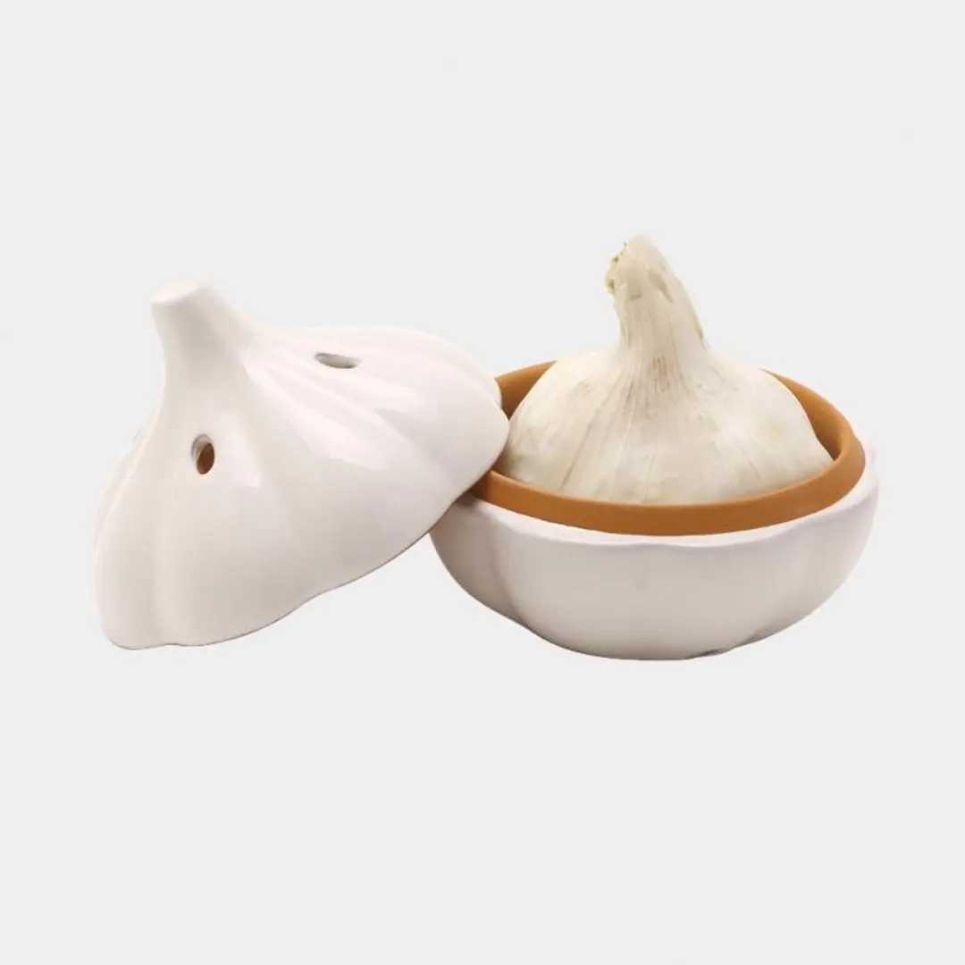 Joie Knoflook Bewaarpot Terracotta Ø8.9cm