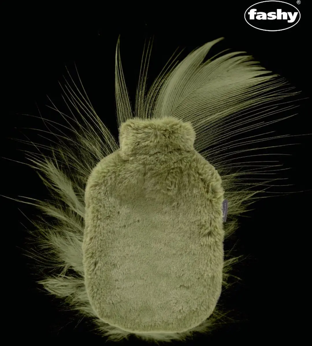 Fashy - Fluffy - Groene - Warmtekruik
