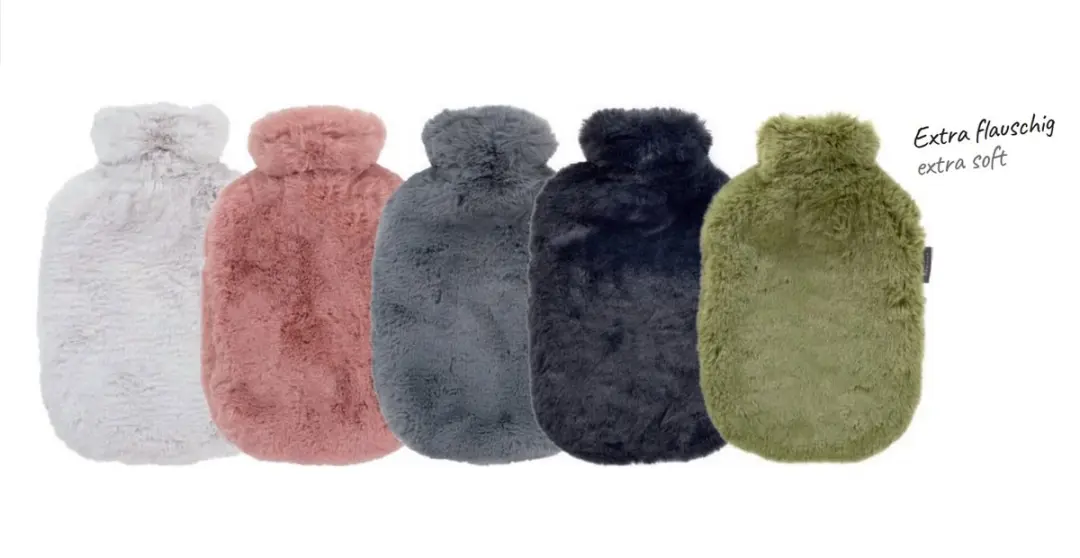 Fashy - Fluffy - Groene - Warmtekruik