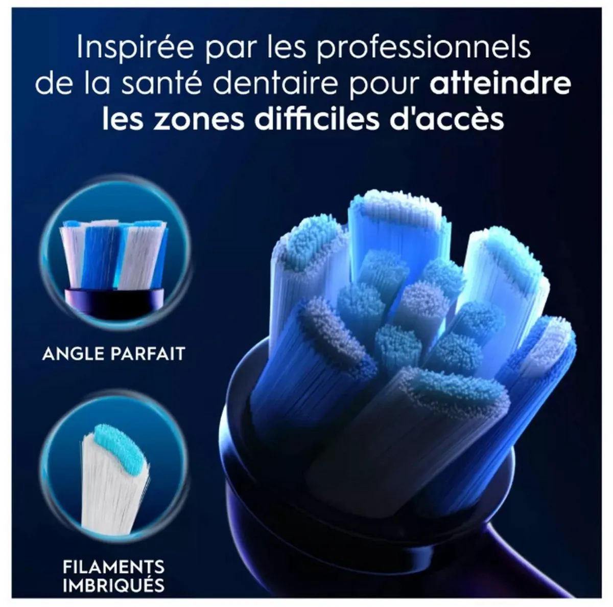 Oral-B iO 80782581 Tandenborstel - 3 Stuks - Zwart - afbeelding 6 van 6