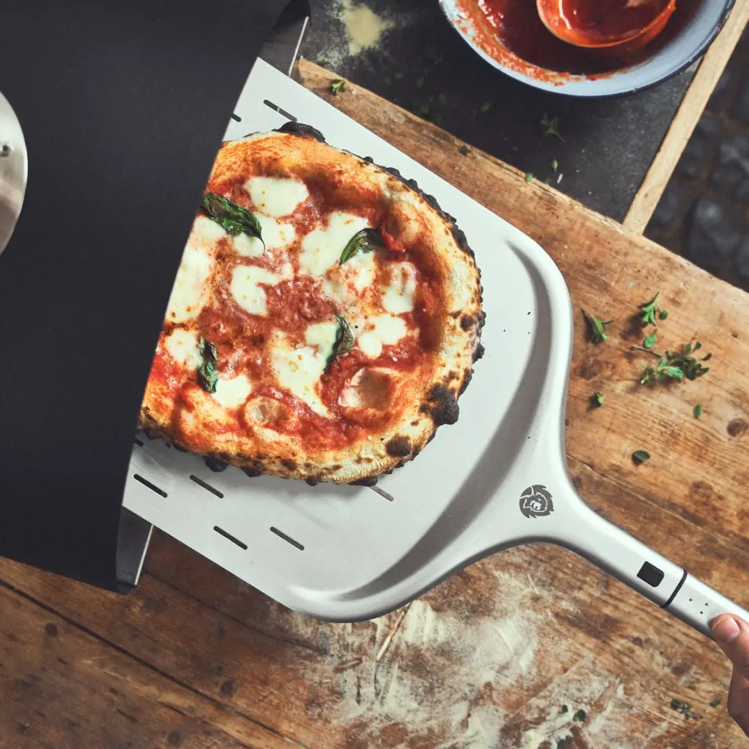 Burnhard Pizzaschep Geanodiseerd Aluminium - 29cm & 36cm