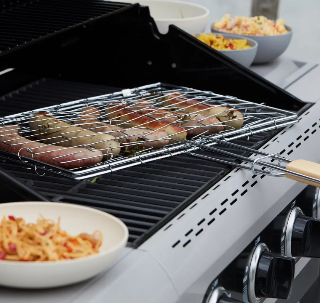 Barbecook BC-ACC-7059 BBQ Klemrooster - 410x290mm - Chroom - afbeelding 6 van 6