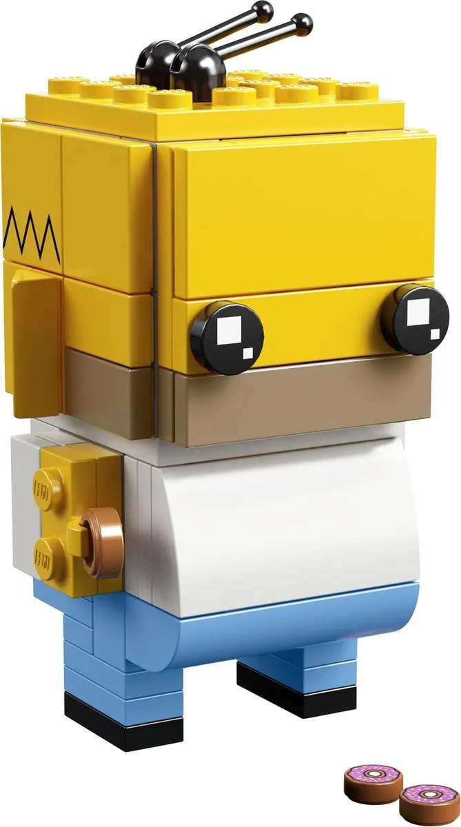 LEGO BrickHeadz 41632 Homer Simpson & Krusty Multikleur