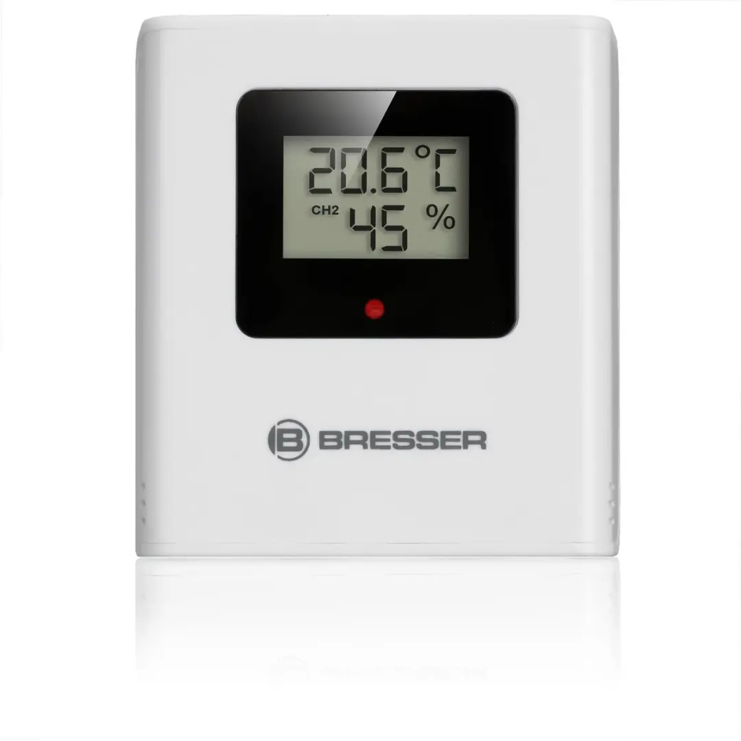 Bresser MeteoTemp TBH Thermo-/Hygrometer - Antraciet