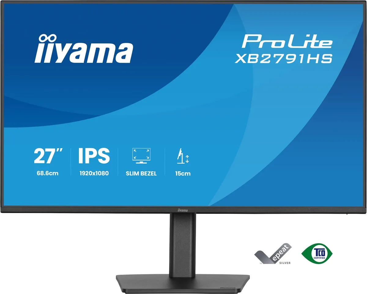 iiyama ProLite XB2791HS-B1 Monitor 27" Full HD IPS - Zwart