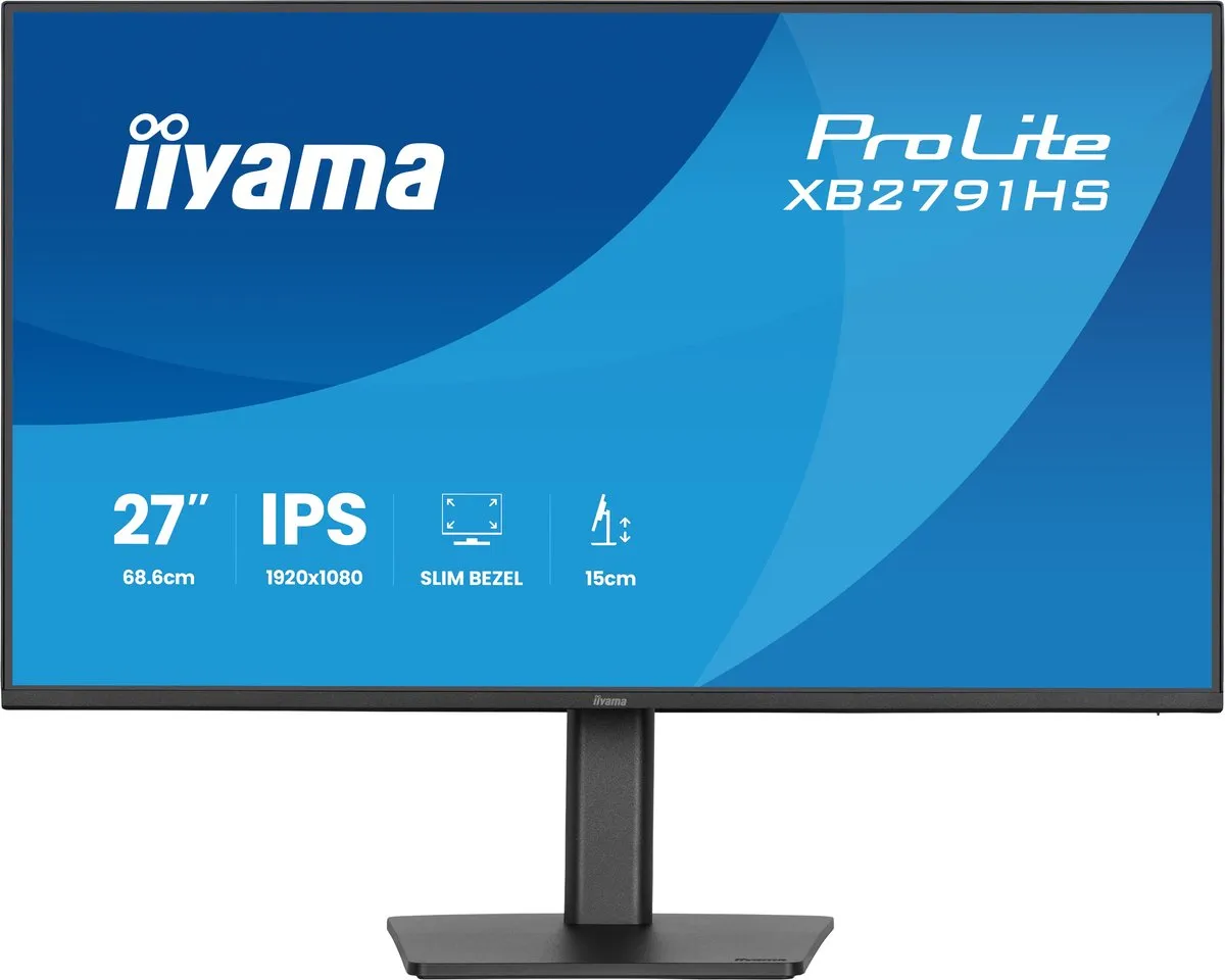iiyama ProLite XB2791HS-B1 Monitor 27" Full HD IPS - Zwart