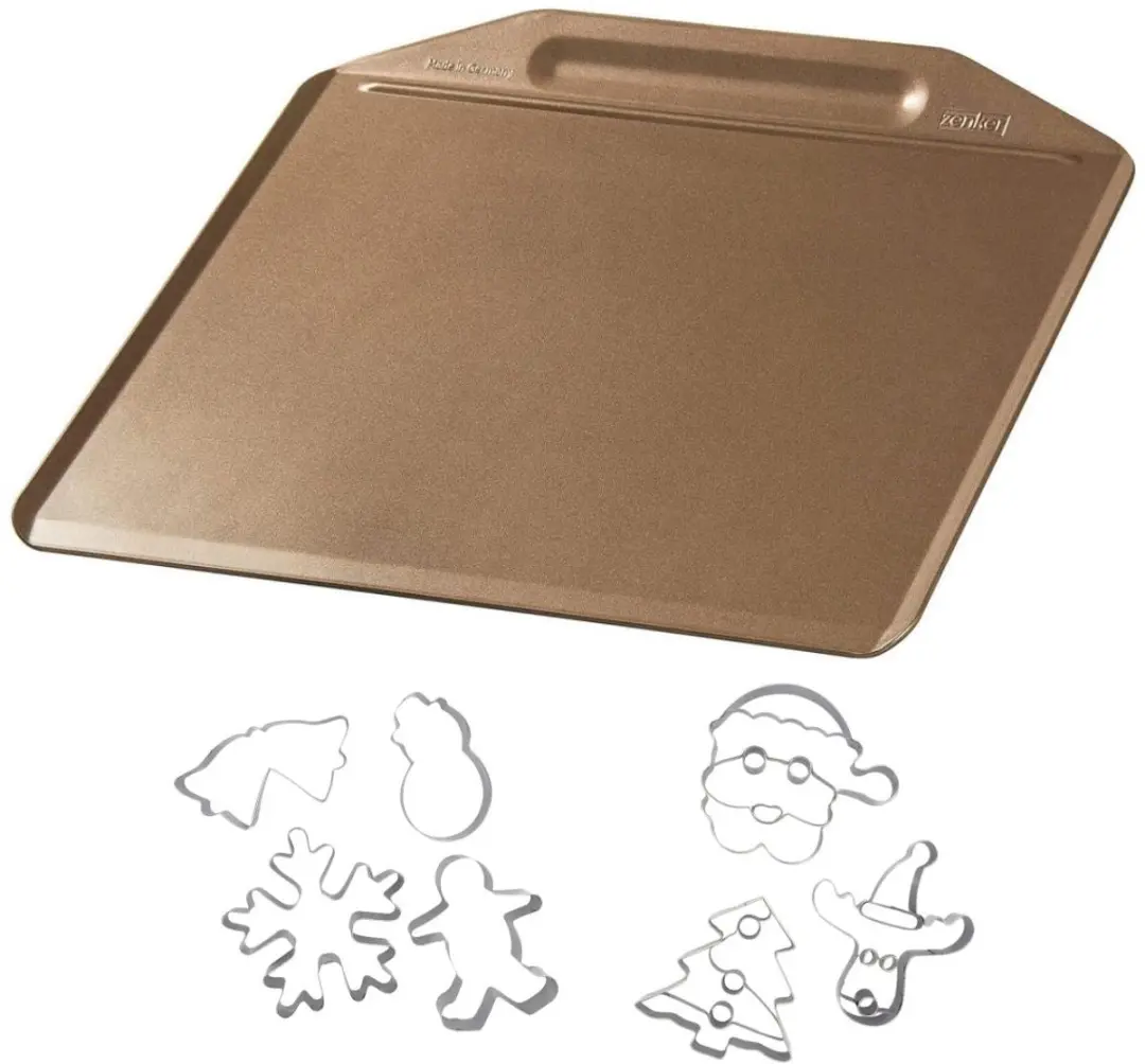 Zenker Kerst Ovenbakplaat Goud