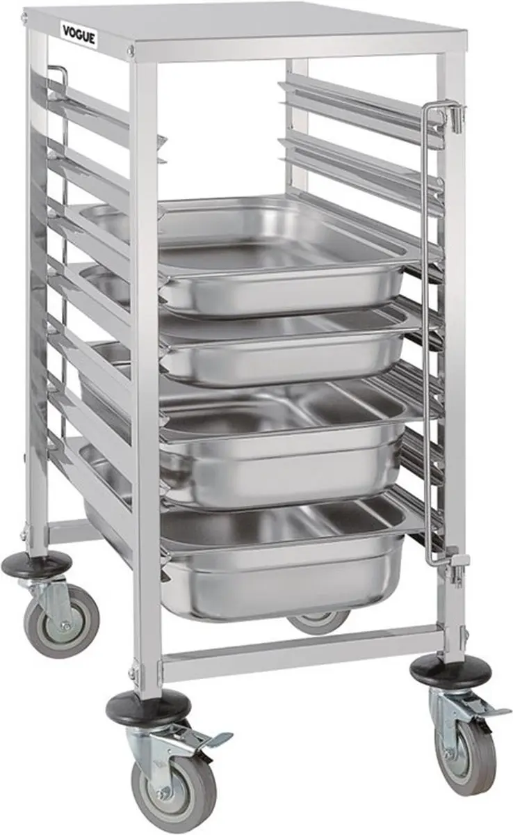 Vogue GN Regaalwagen GG498 - 7 Etages - Zilver