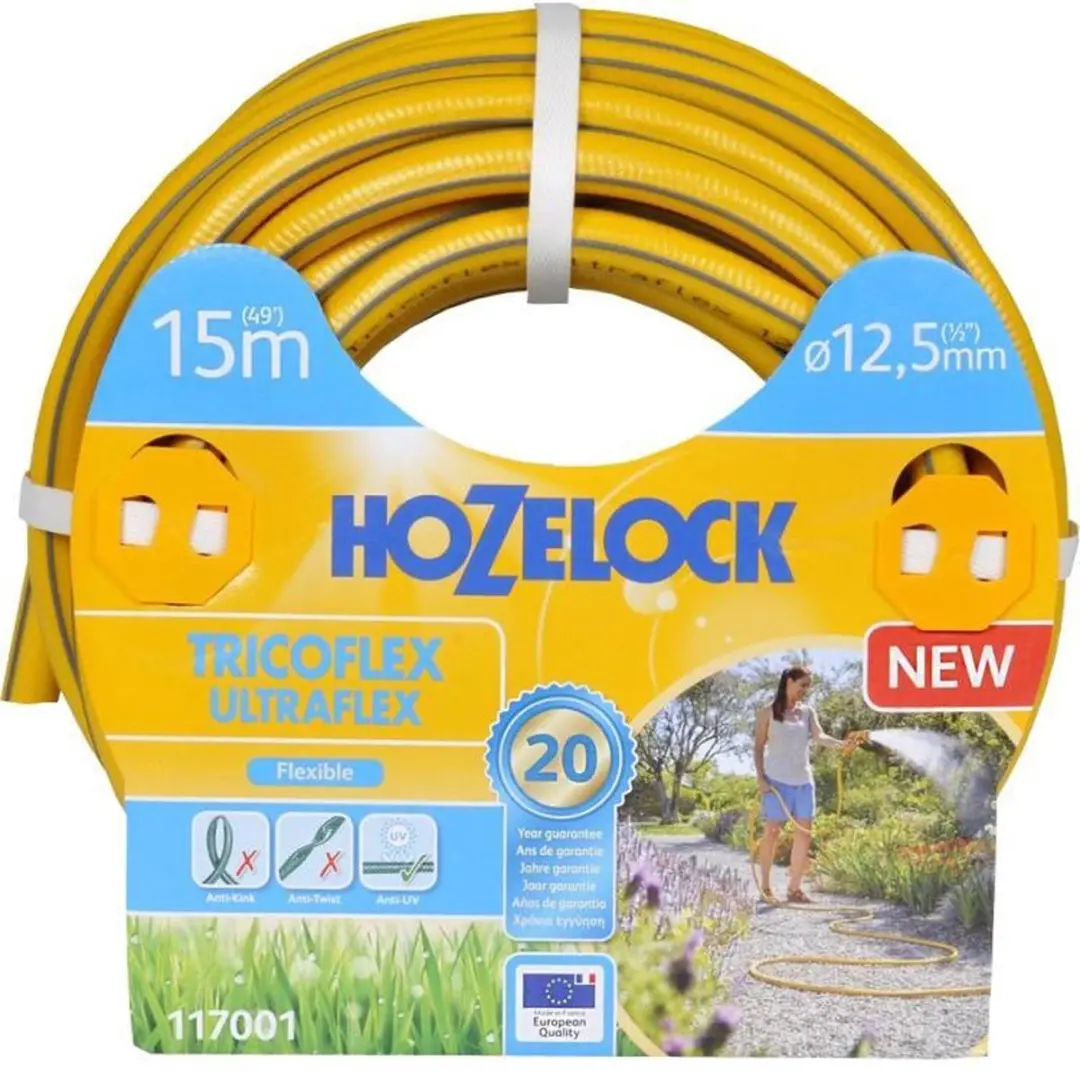 Hozelock Tricoflex Ultraflex Slang 15m - 12,5mm