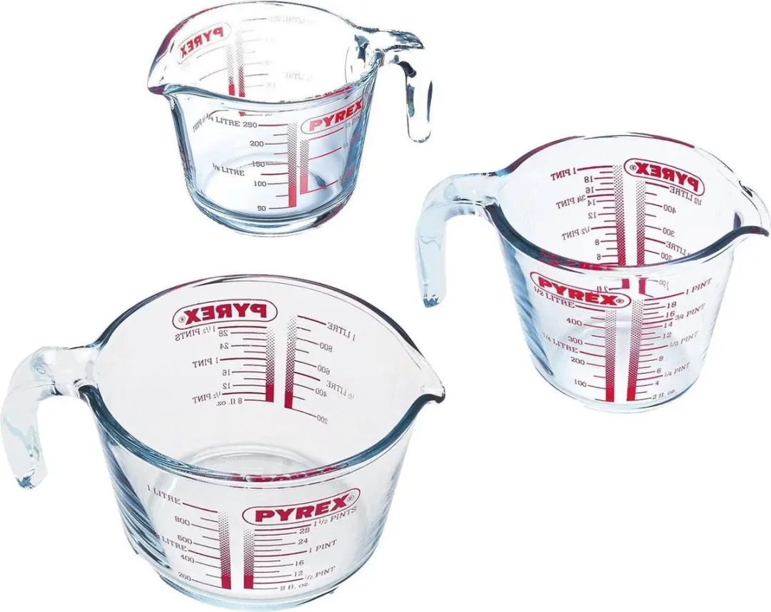 PYREX Classic Prepware Maatbeker 1L - Transparant