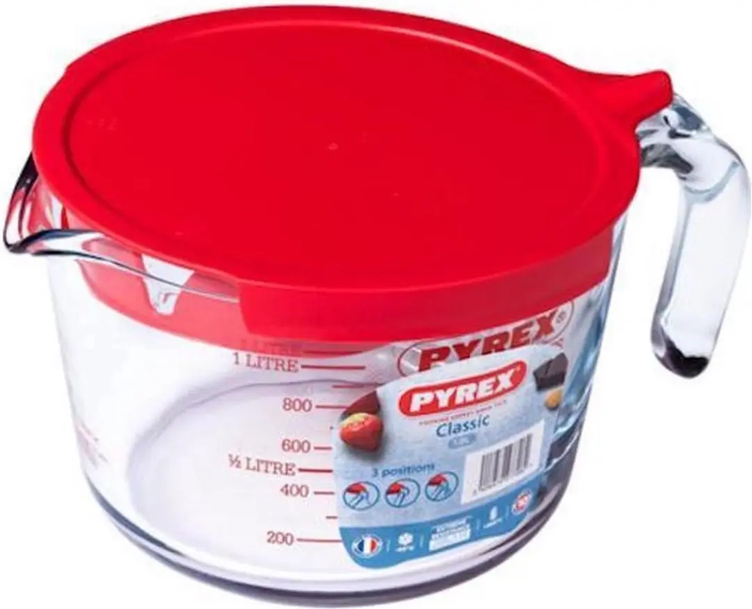 PYREX Classic Prepware Maatbeker 1L - Transparant