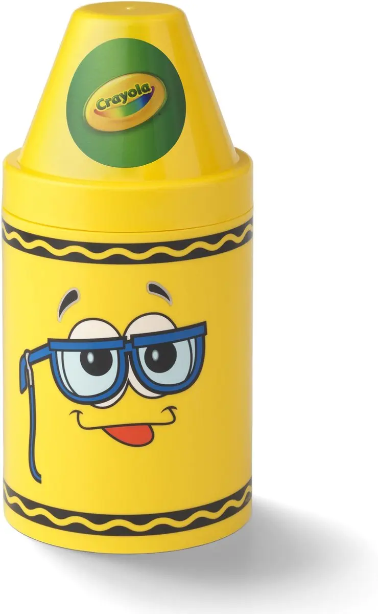Crayola Tip Opbergbox Geel - 5L - Polypropyleen - afbeelding 6 van 6