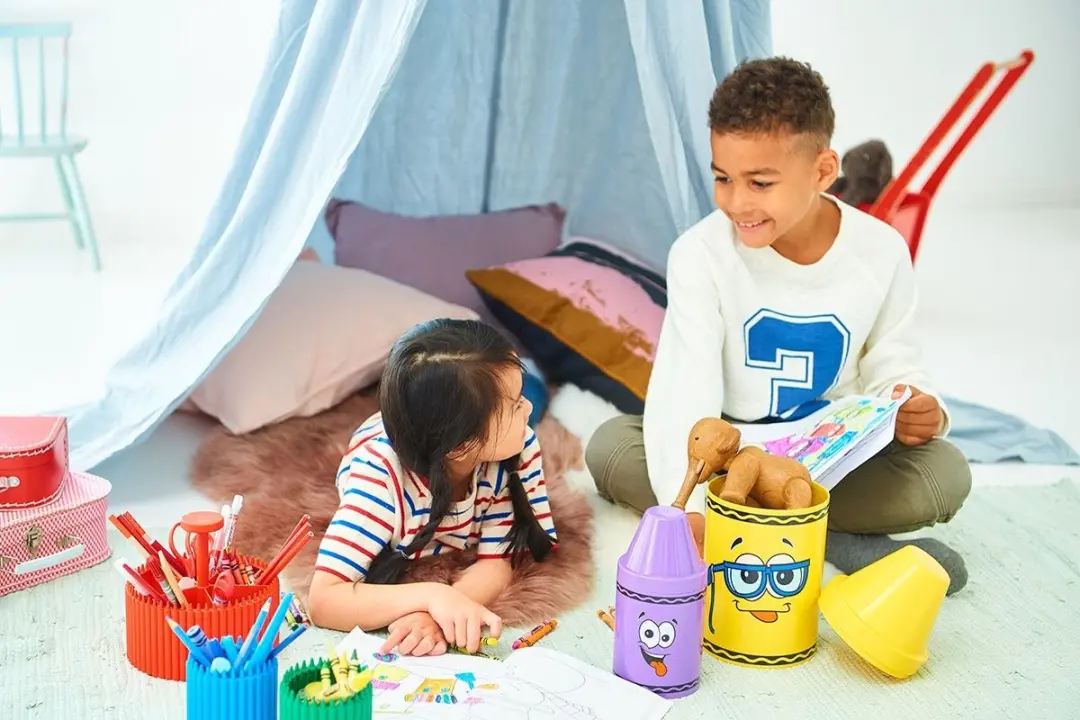 Crayola Tip Opbergbox Geel - 5L - Polypropyleen