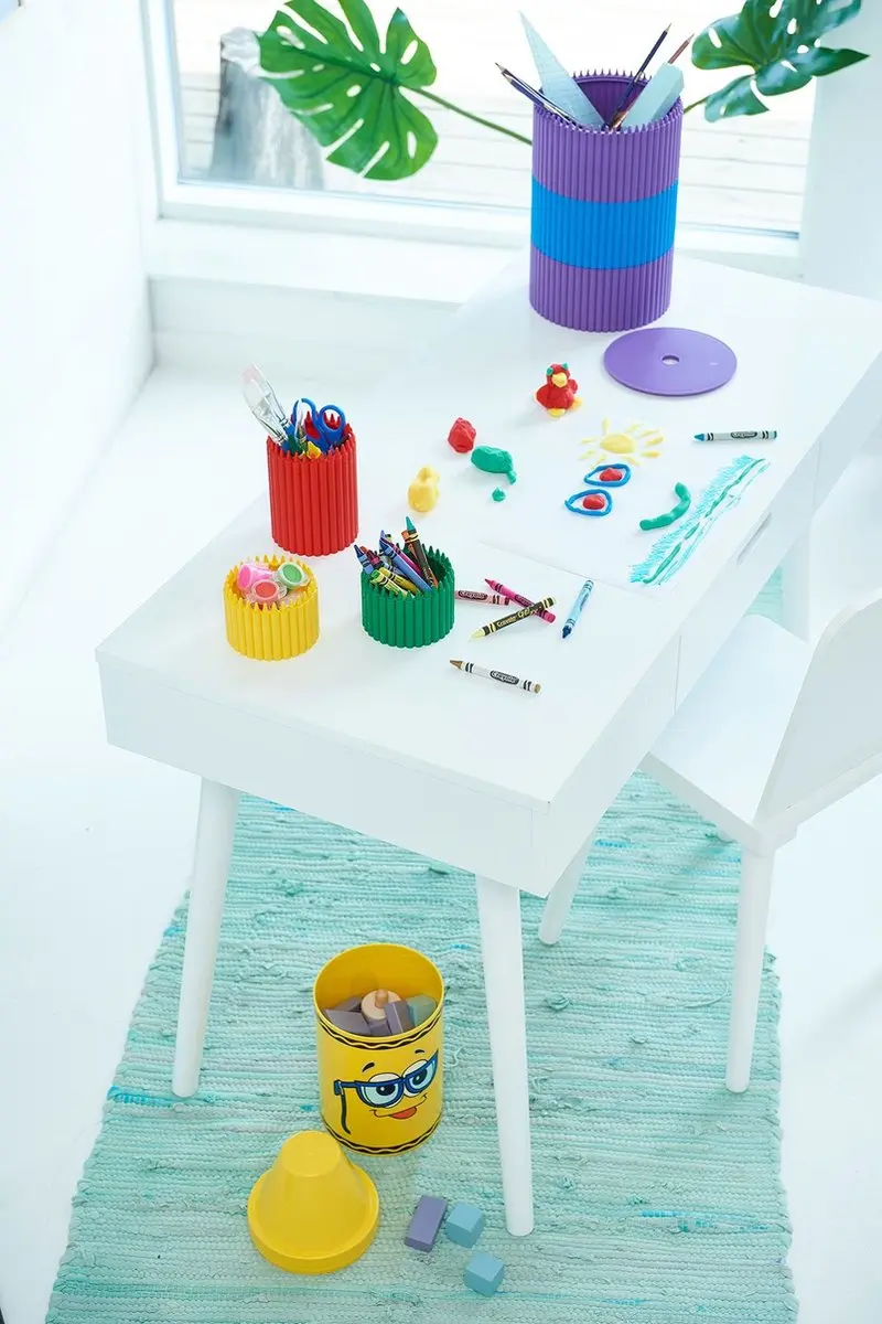 Crayola Tip Opbergbox Geel - 5L - Polypropyleen