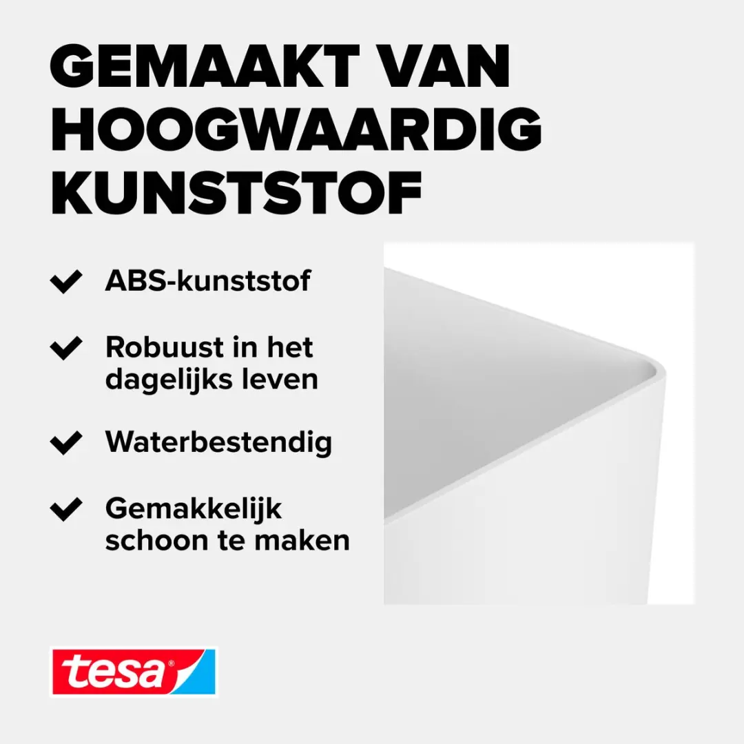 Tesa Organizer Keukenaccessoires Doos - Wit