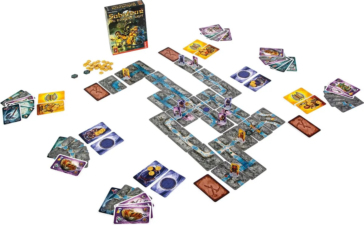 999 Games Saboteur De Donkere Grot Kaartspel - 2-8 Spelers - afbeelding 6 van 6