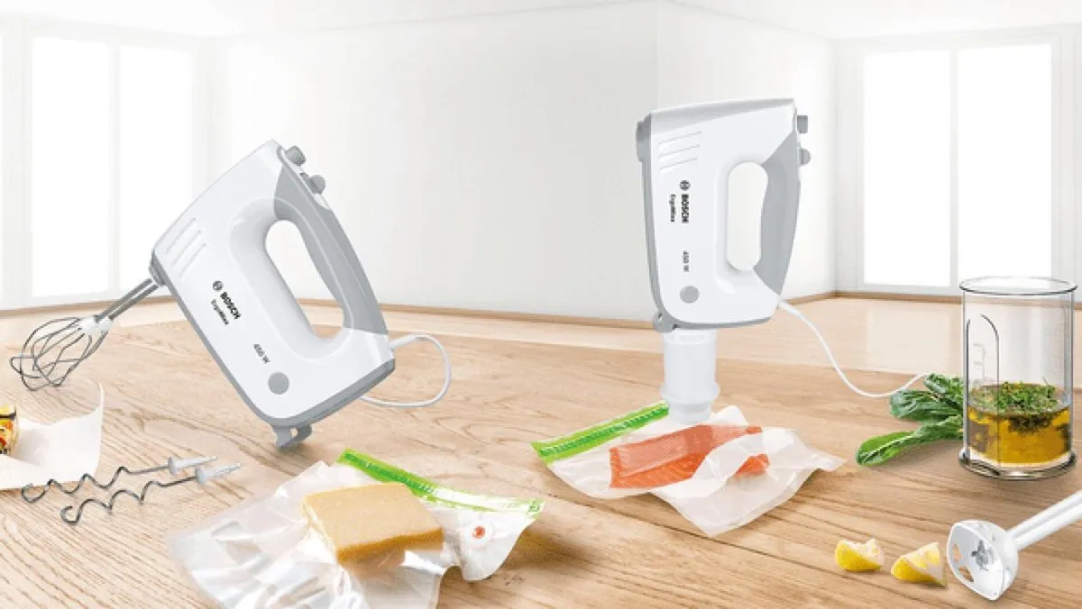 Bosch MFQ364V0 ErgoMixx Handmixer - 450W - Wit