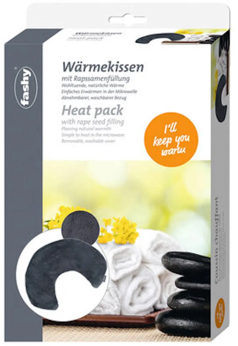 Fashy Warmtekussen Nek - Antraciet - 48x35cm