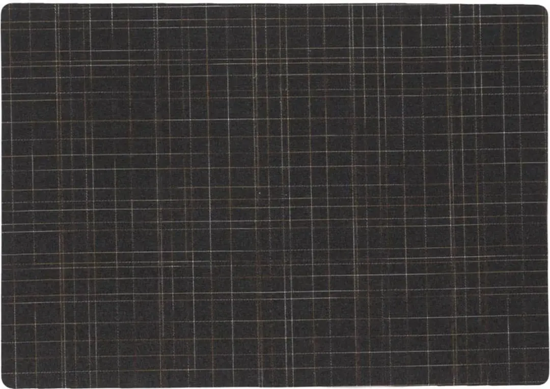 Wicotex Placemats Liso - 4 Stuks - 30x43cm - Zwart
