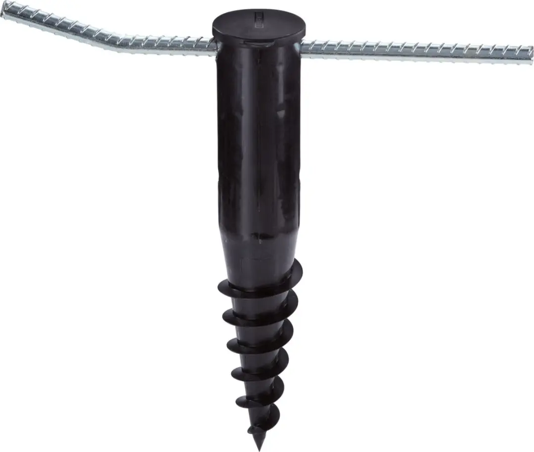 Leifheit 85606 Droogmolen Grondanker 50mm - Zwart