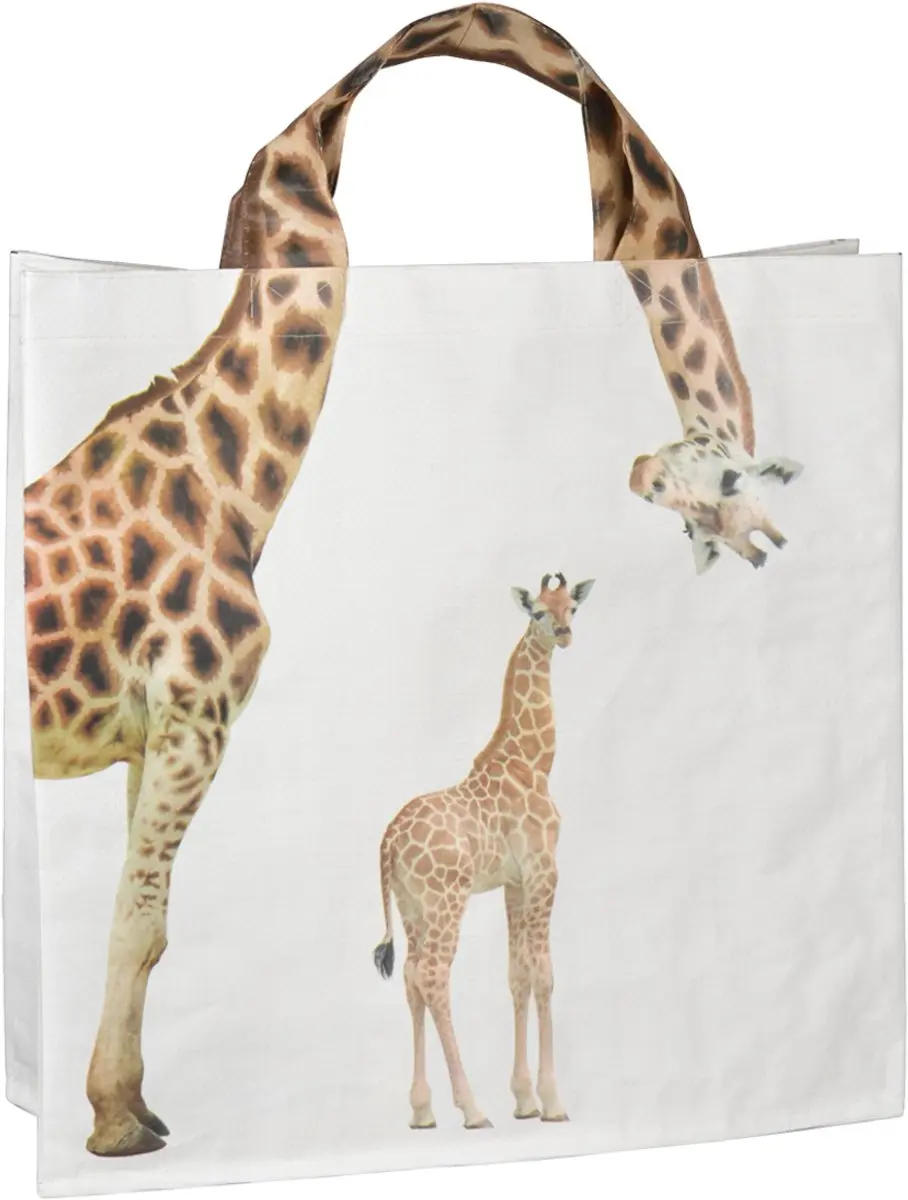 Esschert Design Boodschappentas - Giraffe 21L