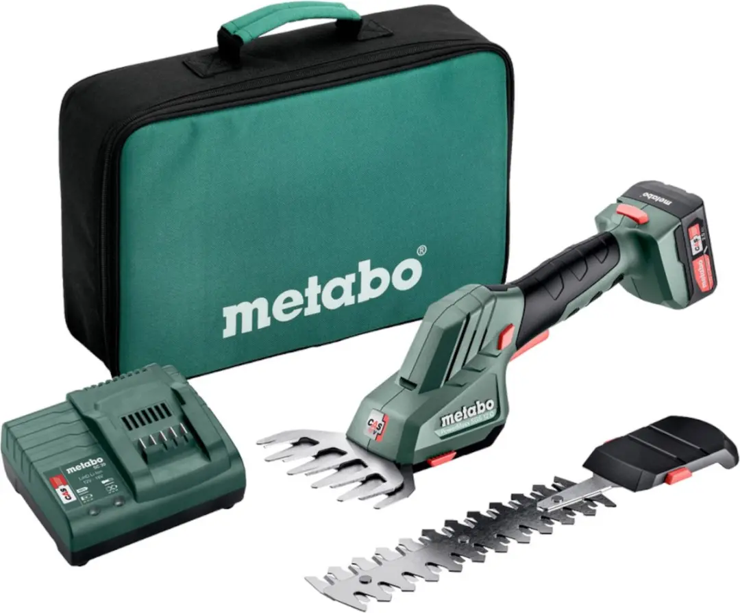 Metabo PowerMaxx SGS 12 Q Accugras- en Buxusschaar 12V