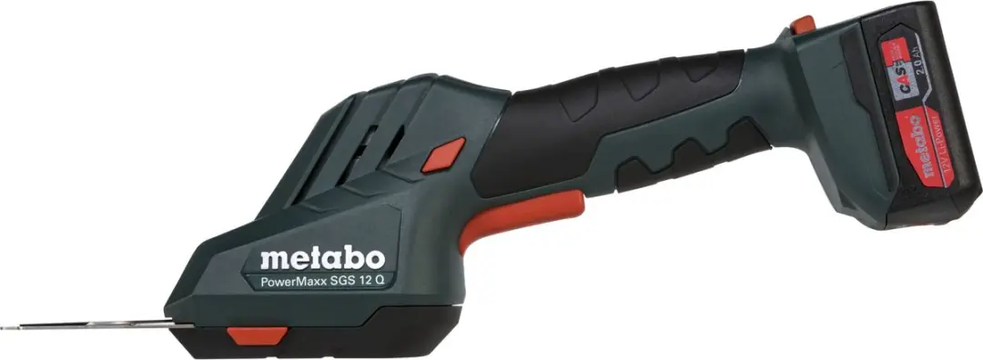 Metabo PowerMaxx SGS 12 Q Accugras- en Buxusschaar 12V - 2.0Ah - met accu, lader en tas
