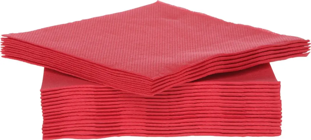Cosy&Trendy For Professionals Servet 25cm Rood