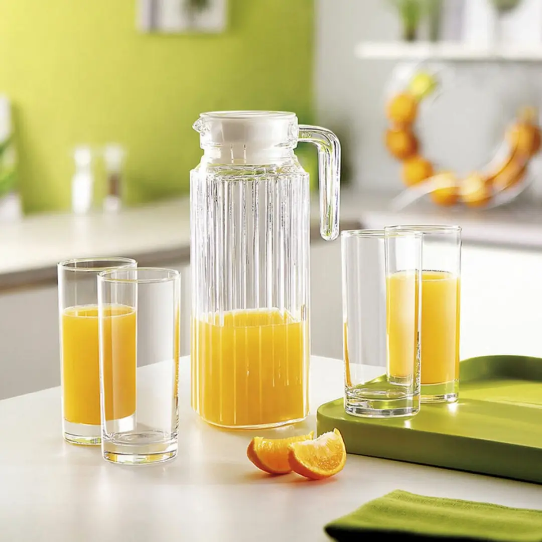 Luminarc Quadro Waterkan 1,2L - Wit - afbeelding 3 van 6